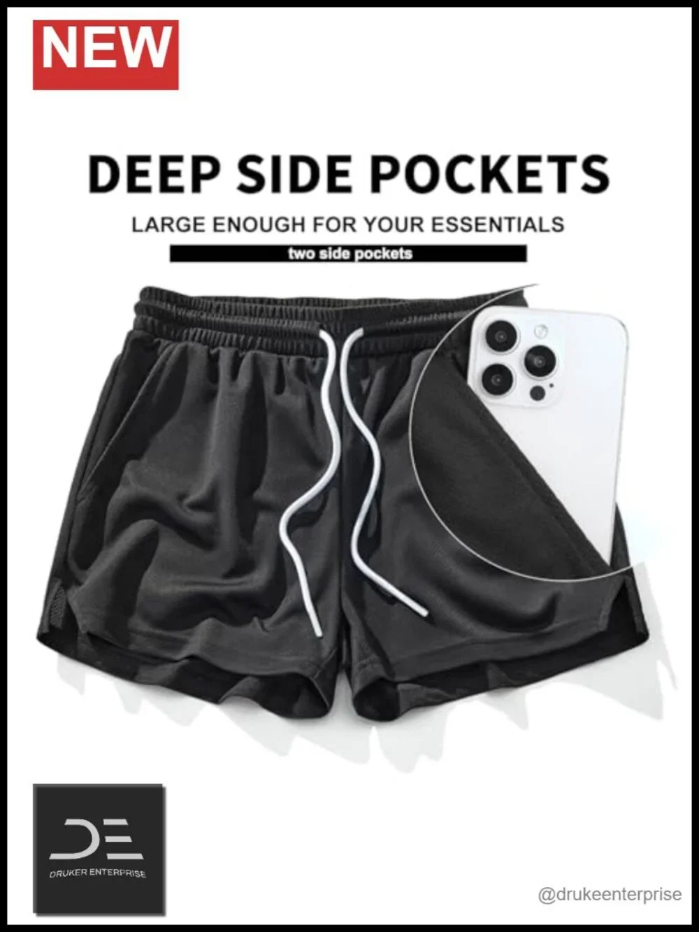 Men's Mesh Running Shorts 3